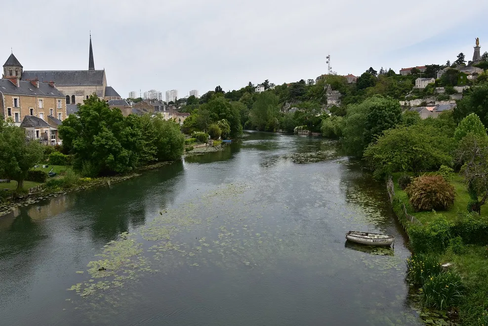 Le Clain à Poitiers, dans la Vienne