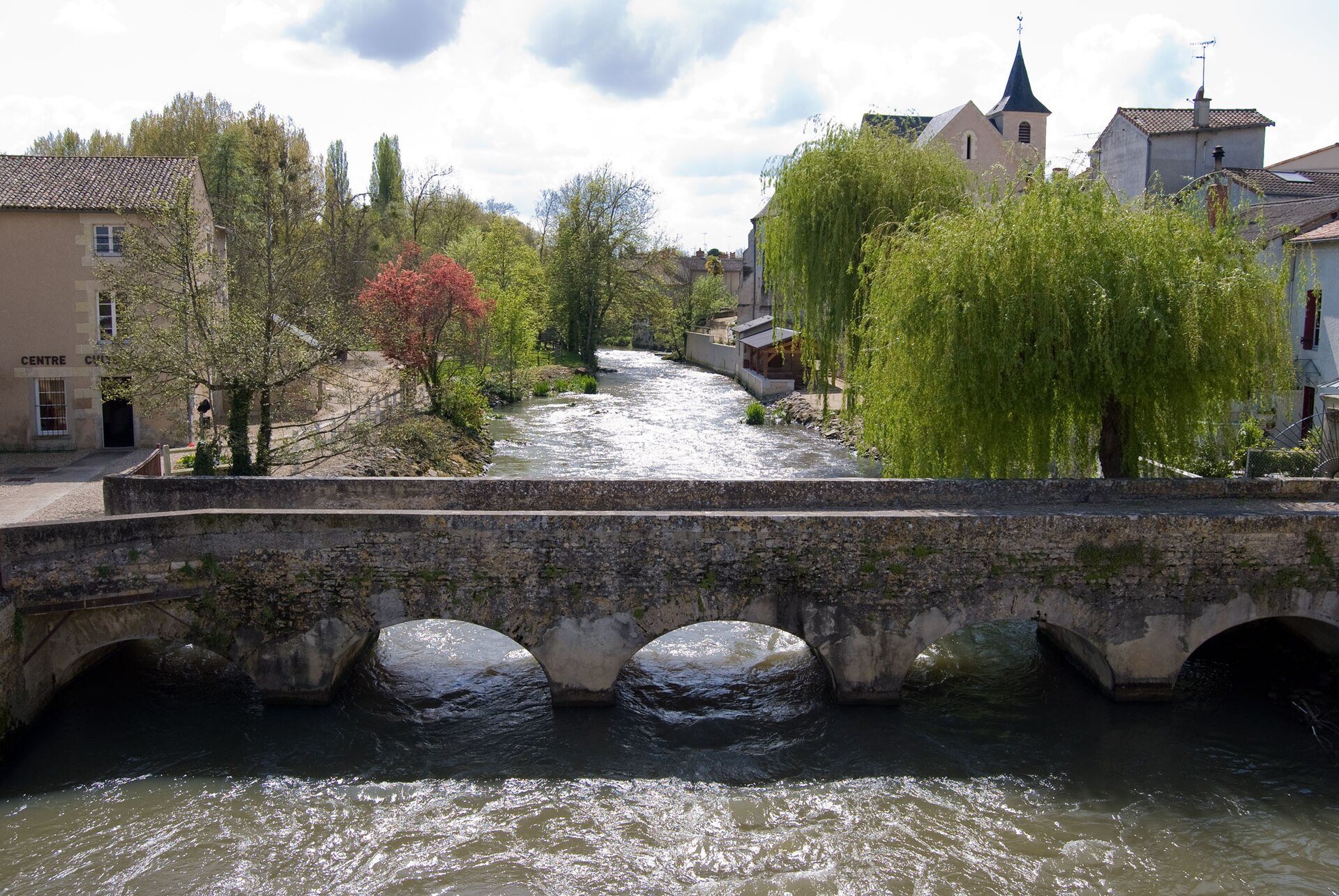 Le centre de Chasseneuil-du-Poitou